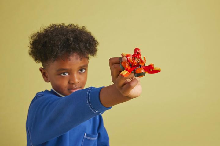 Actual product image LEGO 71777 Kai's Dragon Power Spinjitzu Flip (71777, LEGO Ninjago)