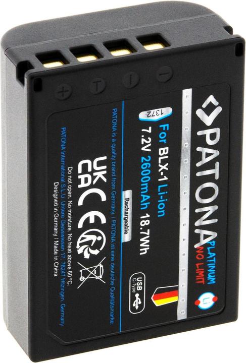 Produktbild Patona Platinum Akku BLX-1 USB-C (Akku)