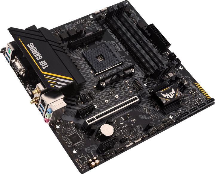 Produktbild ASUS TUF GAMING A520M-PLUS WIFI (AM4, AMD A520, mATX)