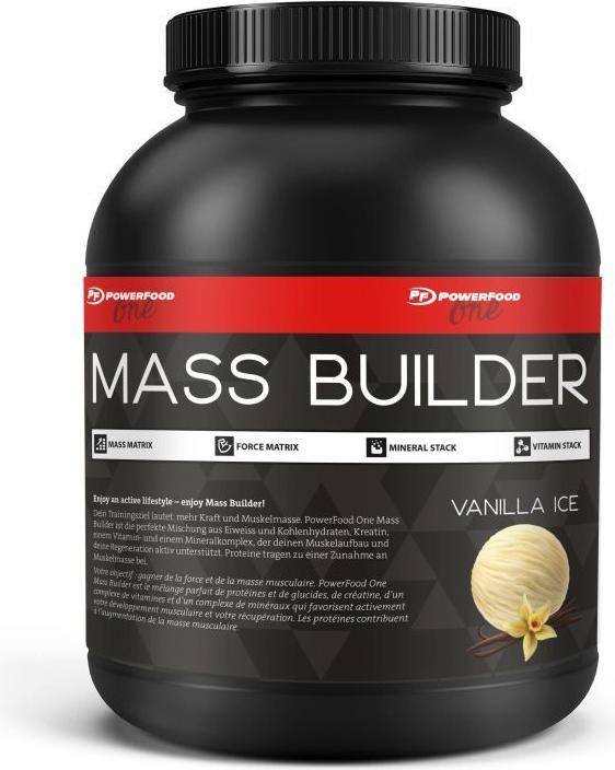 Immagine prodotto PowerFood One Costruttore di massa (Ghiaccio alla vaniglia, 1 pz., 2760 g)
