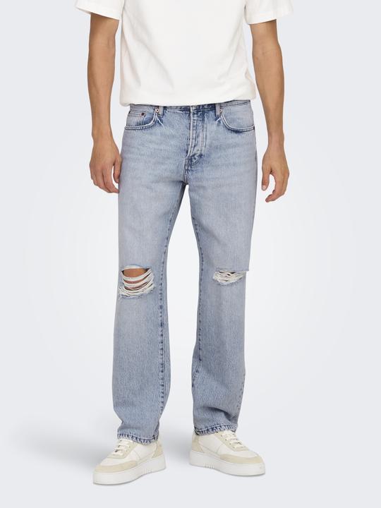 Image du produit Only & Sons ONSEDGE Taille moyenne Coupe droite Jeans Coupe normale jeans (W28/L32)