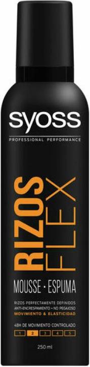 Actual product image Syoss RIZOS FLEX mousse rizos definidos 250 ml (250 ml, Foaming agent)