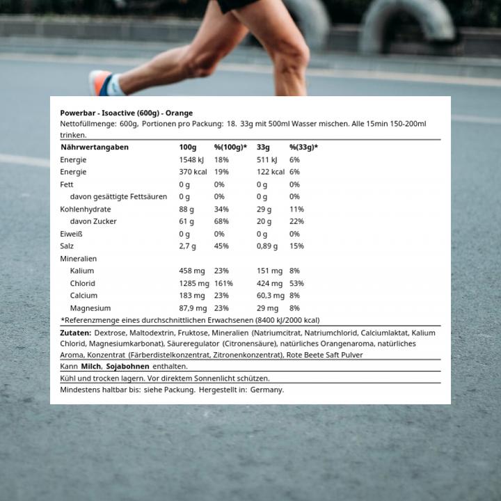 Actual product image Powerbar Isoactive (Orange, 1 x)