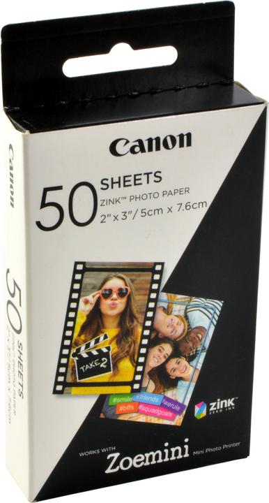 Actual product image Canon Zinc ZP-2030 (Photo (5x7.6cm), 50 x)