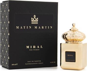 Image du produit Matin Miral Eau de Parfum pour Femme Poire Mandarine Orange Prune Fruité Parfum longue durée Arabian (Eau de parfum, 100 ml)