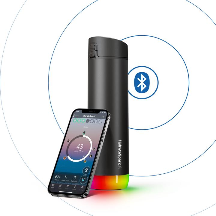 Actual product image HidrateSpark PRO 2 - 32oz Chug - Navy