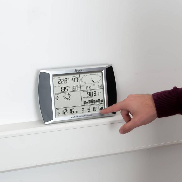Produktbild PCE Instruments Wetterstation mit Aussensensor für den Heimbereich