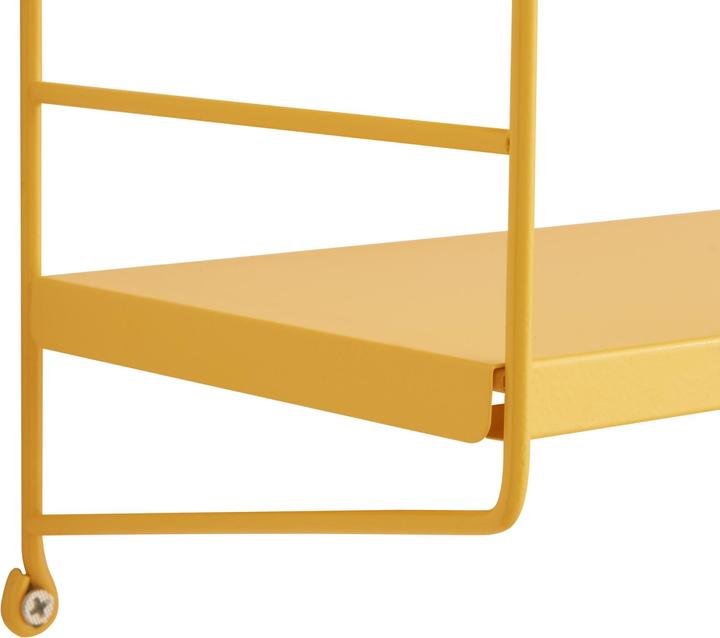 Actual product image En.Casa Modular wall shelf Strängnäs Yellow, matt