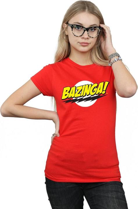 Image du produit Dam T-shirt en coton Bazinga Femme/Femme (XXL)