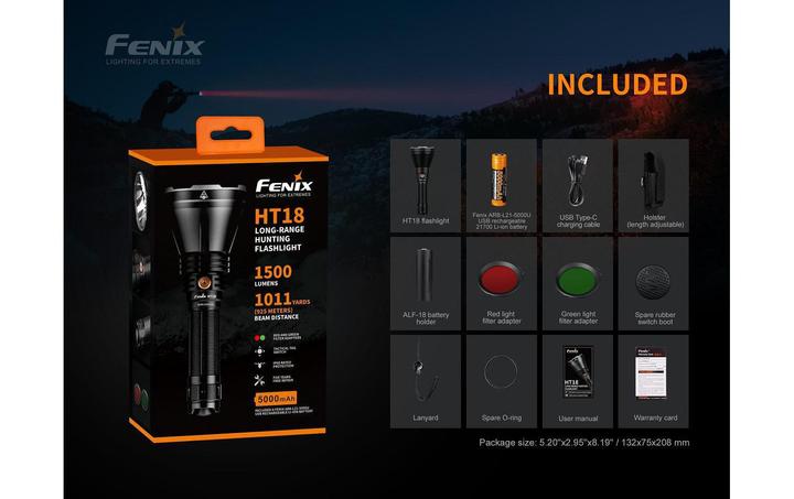 Produktbild Fenix HT18 (18.40 cm, 1500 lm)