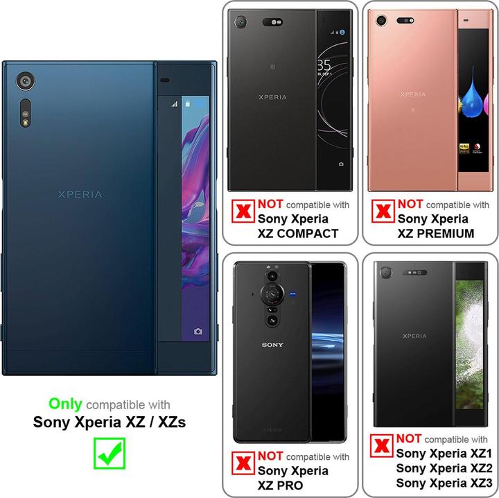 Productafbeelding Cadorabo Boek Onzichtbare Magneethoes (Sony Xperia XZ)