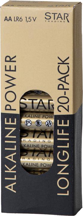 Produktbild Star Trading Batterie AA 1.5V Power Alkaline (1 Stk., AA)