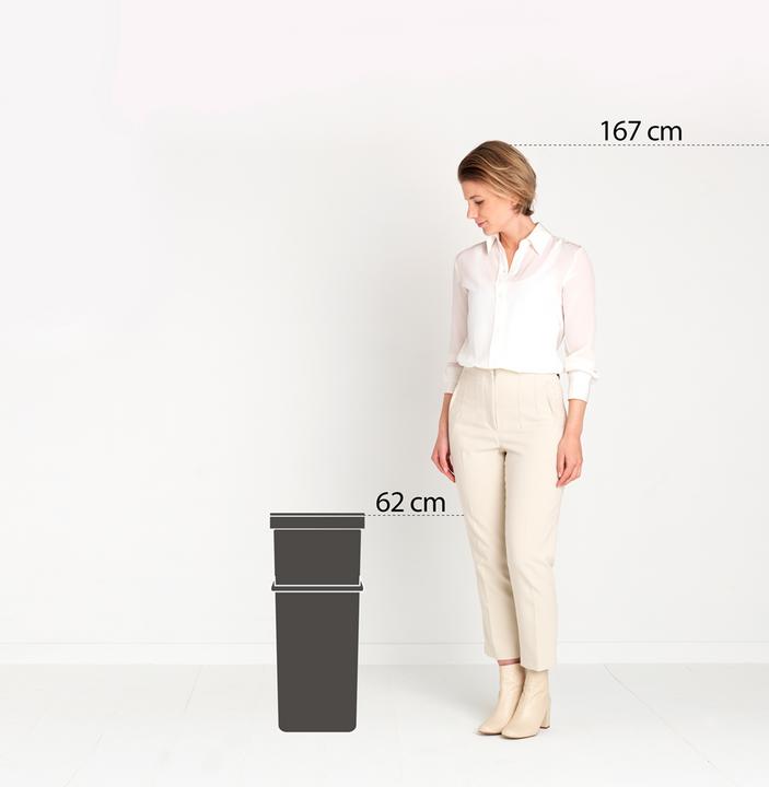 Produktbild Brabantia Recyclingeimer Sort & Go (40 l)