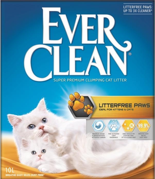 Everclean Litterfree Paws (Agglomérant, 9.50 kg)