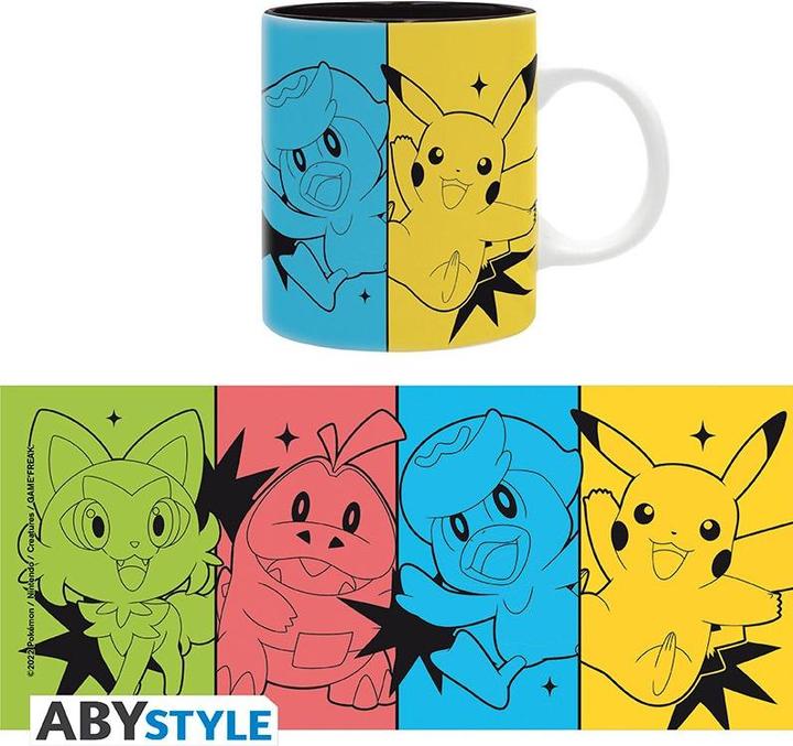 Produktbild ABYstyle Tasse: Pokémon - Karmesin & PurPur Starter (320 ml, 1 x)