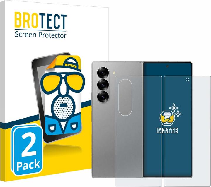 Produktbild BROTECT Entspiegelungs-Schutzfolie Displayschutz Matt (2 Stück, Samsung Galaxy Z)
