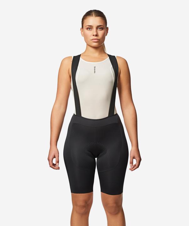 Actual product image Van rysel Radhose Rennrad kurz mit Trägern Racer 3 Damen Schwarz (XL)