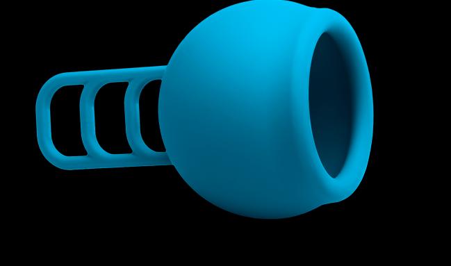 Actual product image Merula Cup Blue (Regular)