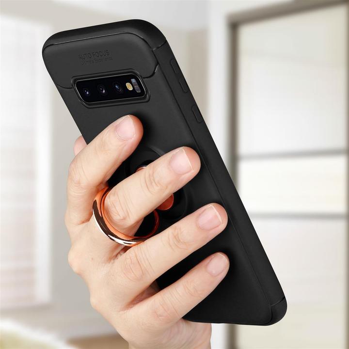 Actual product image Cadorabo TPU Auto Focus Cover (Samsung Galaxy S10)
