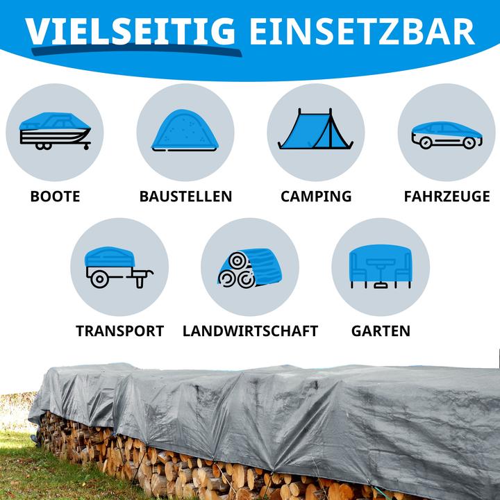Image du produit Floordirekt Bâche de couverture 80 g/m (200 x 300 cm)