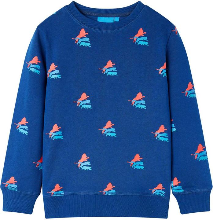 Produktbild VidaXL Kinder-Sweatshirt Dunkelblau 128,Material: 92 % Baumwolle. 8 (128)