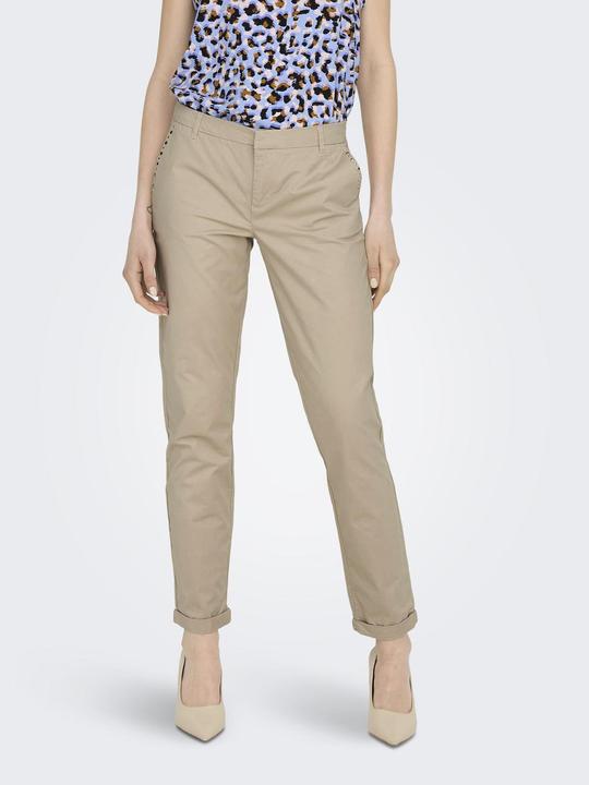 Produktbild Only Normal geschnitten Säume zum Umschlagen Hose Chino Hose (42)
