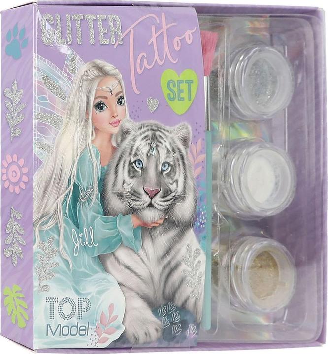 Produktbild Magni Glitzer Tattoo Set TOPModel FANTASY TIGER