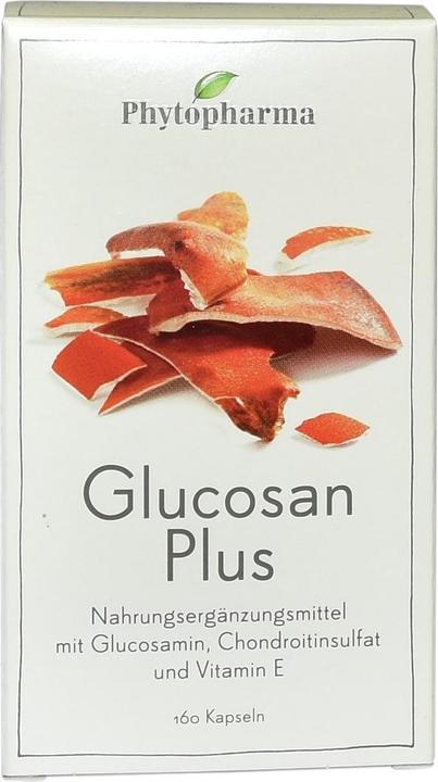 Image du produit Phytopharma Glucosan PLUS avec glucosamine et chondroïtine pour les articulations (160 pièce(s), Capsules, 127 g)