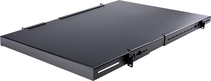 StarTech 1 U adjustable heavy duty shelf for server rack/cabinet up to 80 Kg - Shelf for server rack 1U