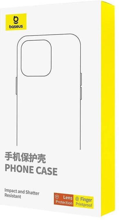 Actual product image Baseus Phone Case with Stand SkyRing 360° for iP 14 Pro +tempered-glass and cleaning kit (purple) (Apple iPhone 14 Pro)