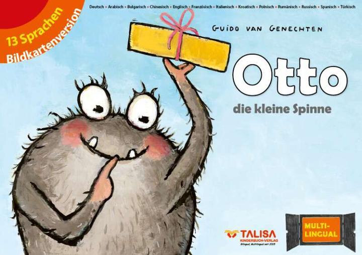 Image du produit Otto - la petite araignée, version cartes illustrées (Arabe, Bulgare, Guido van Genechten, Aylin Keller, 2021)