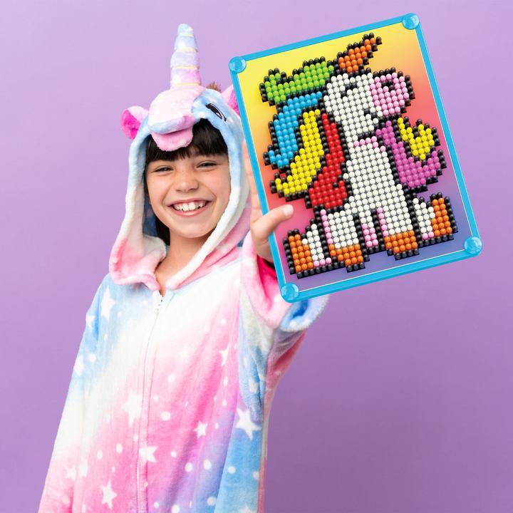 Actual product image Quercetti Pixel Art Basic Unicorn