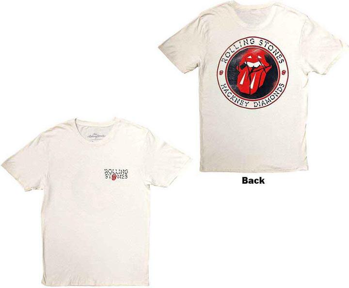 The Rolling Stones Hackney Diamonds Circle Label Back Print