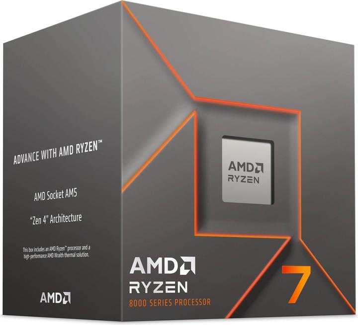 Produktbild AMD Ryzen 7 8700F (AM5, 4.10 GHz, 8 -Core)
