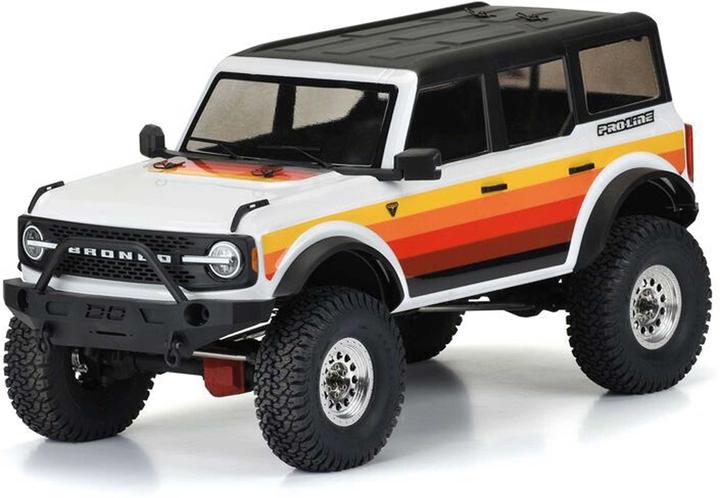 Produktbild Proline Karosserie Ford Bronco 2021 4-Door unlackiert, 1:10