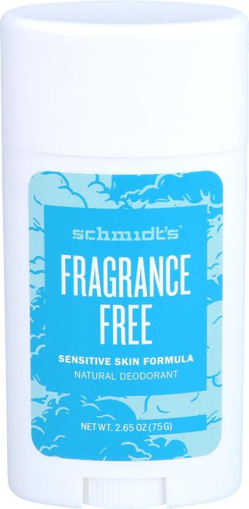 Actual product image Schmidt's Deodorant Stick FRAGRANCE FREE (Stick)