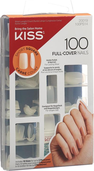 Immagine prodotto KISS Manicure francese (Unghie artificiali, Piazza Breve)