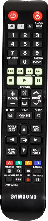 Produktbild Samsung AK59-00176A (Gerätespezifische Fernbedienung, Infrarot)