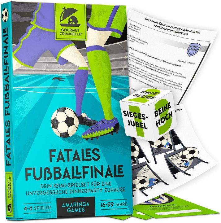 Produktbild Gourmet Criminelle Fatales Fussballfinale - Krimidinner (Deutsch)
