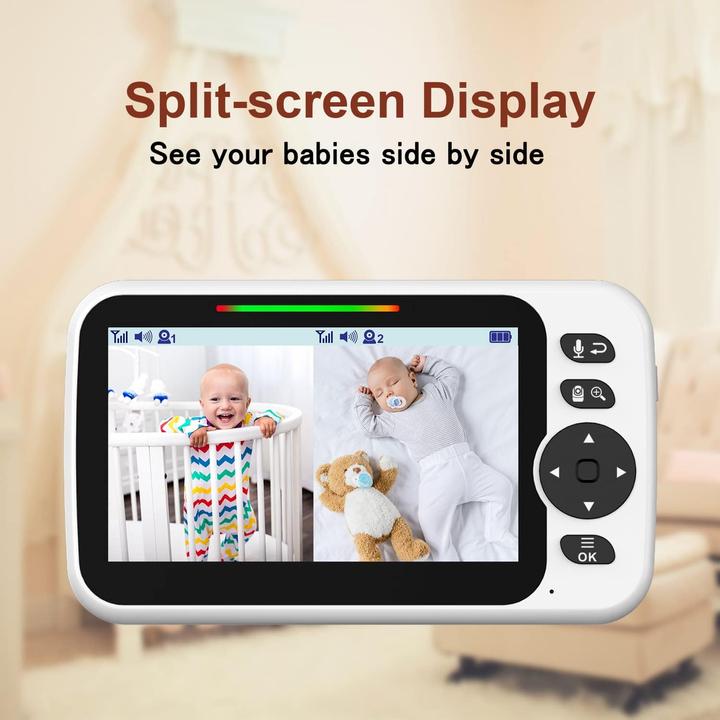 Image du produit Blemil Babyphone mit 2 Kameras (Vidéo et audio)