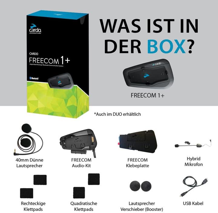 Immagine prodotto Cardo Freecom 1+ (Set di 1)