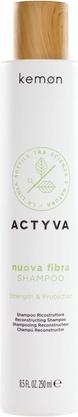 Kemon Actyva Nuova Fibra Shampoo Velian Strengthening Shampoo for Damaged Hair 250ml (250 ml)