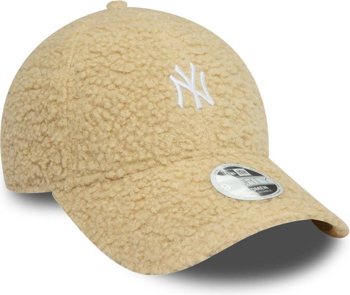 Produktbild New Era 9Forty Damen Sherpa Cap - BORG NY Yankees beige