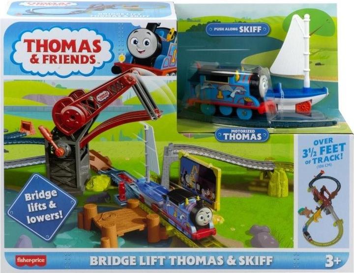 Actual product image Mattel Thomas and Friends rinkinys su pakeliamuoju tiltu (25 pieces)