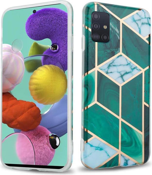 Produktbild Cadorabo IMD TPU Bunter Marmor Cover (Samsung Galaxy A51 5G)