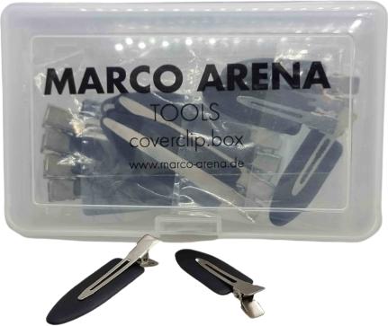 Actual product image Comair Marco Arena coverclip.box Box with 8xS and 8xL cover.clip