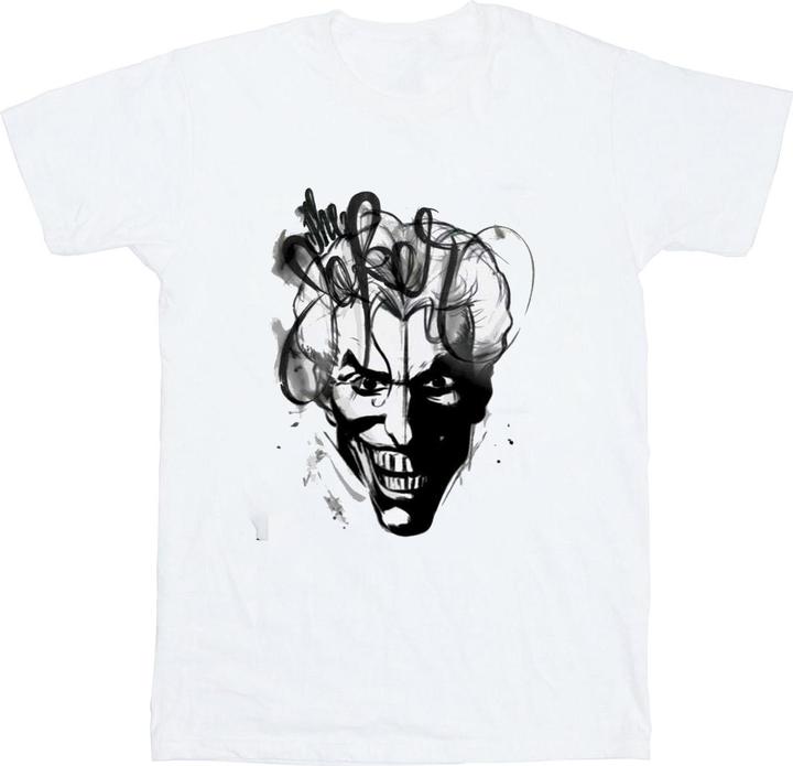 Immagine prodotto Batman Maglietta Ampia Joker Schizzo Donna (4XL)