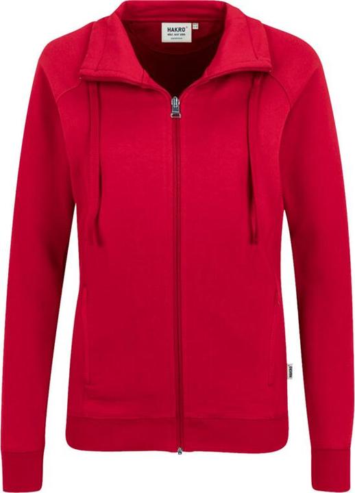 Actual product image Hakro Ladies Sweat Jacket College red, 2XL (XXL)