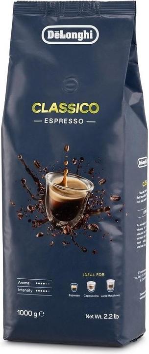 De'Longhi Kaffeebohnen DLSC616 Classico 1kg (1000 g, Mittlere Röstung)