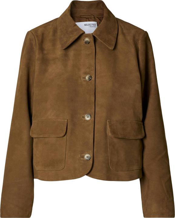Selected Femme 100% Wildleder Jacke
